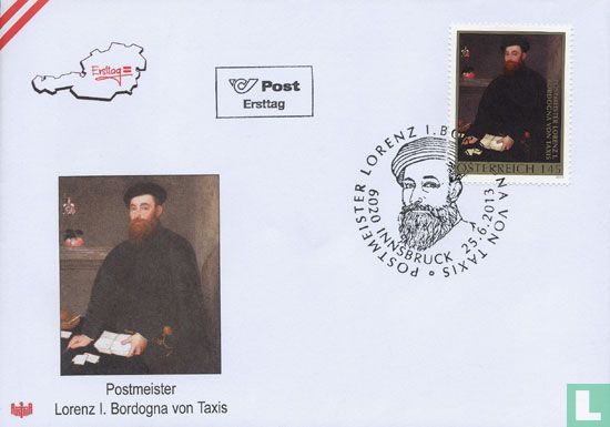 Postmeister Lorenz Bordogna von Taxis