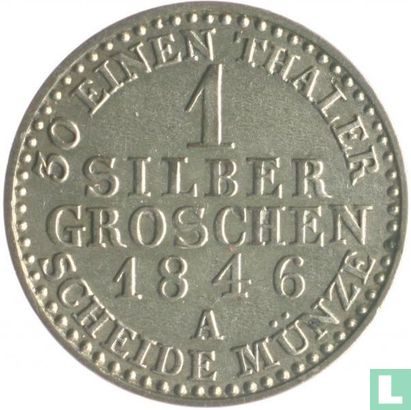 Schwarzburg-Sondershausen 1 silbergroschen 1846 - Afbeelding 1