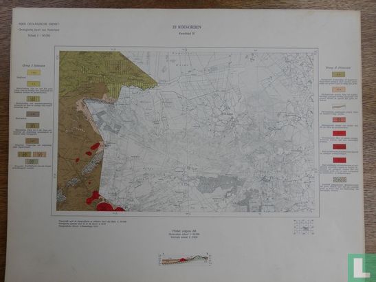Geologische kaart van Nederland 22 Koevorden Kwartblad IV