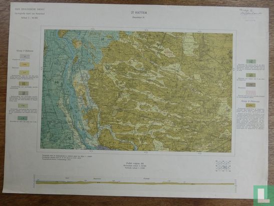 Geologische kaart van Nederland 27 Hattem Kwartblad IV