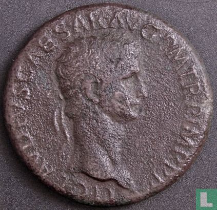 Romeinse Rijk, AE Sestertius, 41-54 AD, Claudius, Rome, 50-54 AD - Afbeelding 1