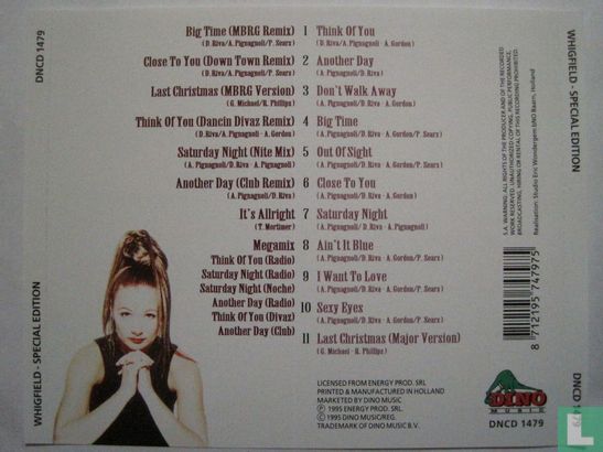 Whigfield - Special Edition - Bild 2