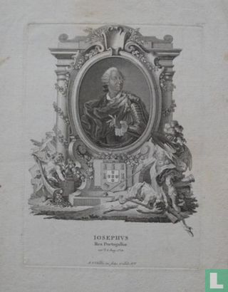 JOSEPHUS Rex Portugalliae. nat: d: 6 Juny 1714.