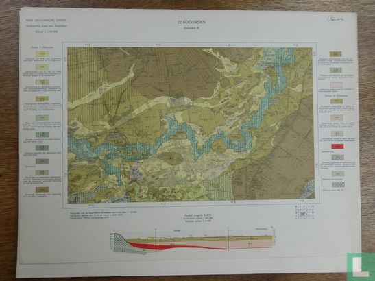 Geologische kaart van Nederland 22 Koevorden Kwartblad III