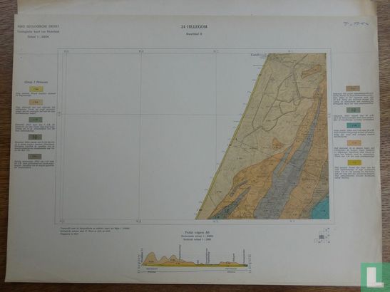 Geologische kaart van Nederland 24 Hillegom Kwartblad II