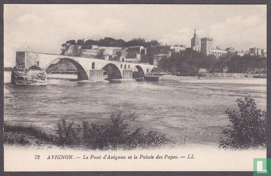Avignon, Le Pont d'Avignon et le Palais des Papes
