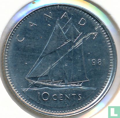 Canada 10 cents 1981 - Afbeelding 1