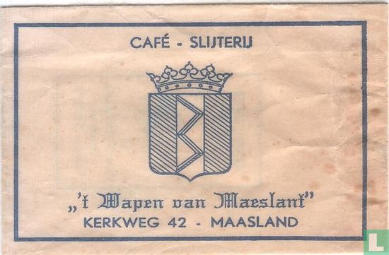 Café Slijterij " 't Wapen van Maeslant"  - Bild 1