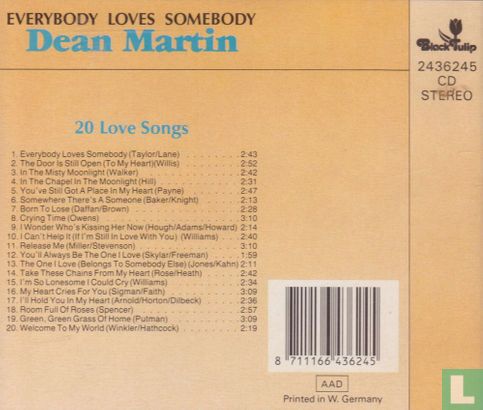Dean martin 20 love songs - Image 2