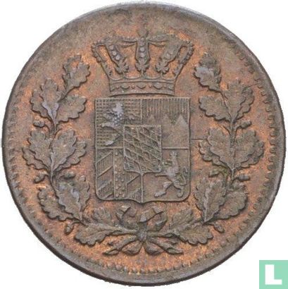 Beieren 1 pfenning 1869 - Afbeelding 2