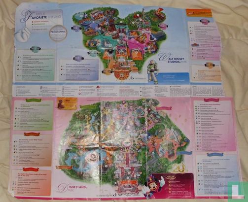 Disneyland Parijs - Plattegrond van de 2 parken - Bild 2