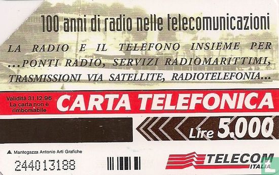 Centenario Della Radio - Marconi - Bild 2