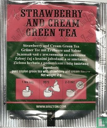 Strawberry and Cream Green Tea - Image 2