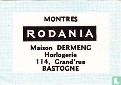Montres Rodania - Maison Dermeng