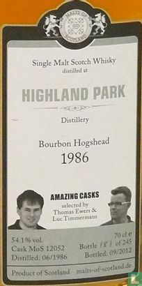 Highland Park Vintage 1986 - Bild 3