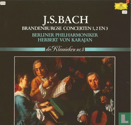 J.S.Bach/Brandenburgse Concerten 1,2 en 3 - Bild 1