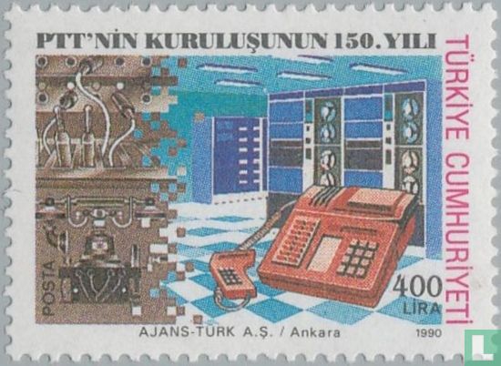 150 years of Turkish post