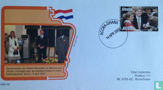 Willem-Alexander und Maxima Stand Besuch