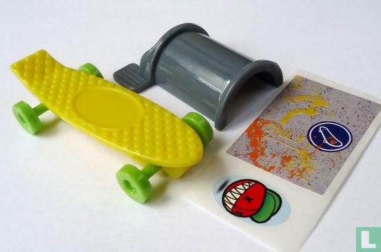 Skateboard (geel) - Afbeelding 1