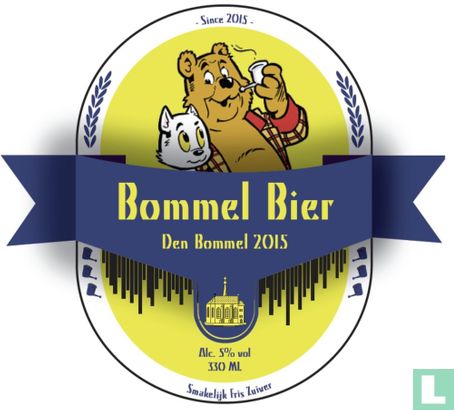 Etiket Bommel bier