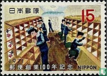 Japanse post 100 jaar