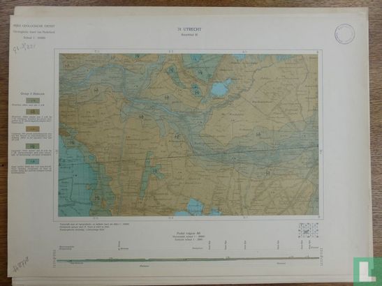 Geologische kaart van Nederland 1:50.000. Blad 31 Utrecht Kwartblad III