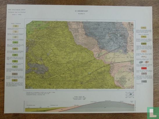 Geologische kaart van Nederland 1:50.000. Blad 32 Amersfoort Kwartblad II