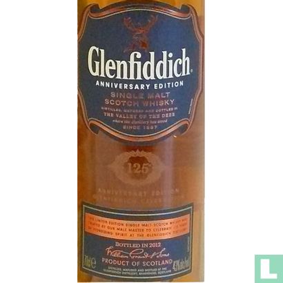 Glenfiddich 125th Anniversary Edition - Afbeelding 3