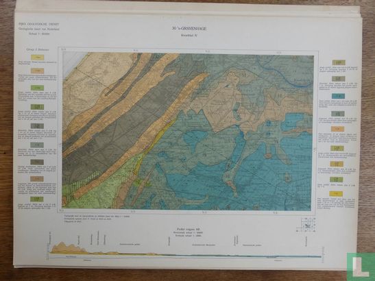 Geologische kaart van Nederland 1:50.000. Blad 30 's-Gravenhage, Kwartblad IV