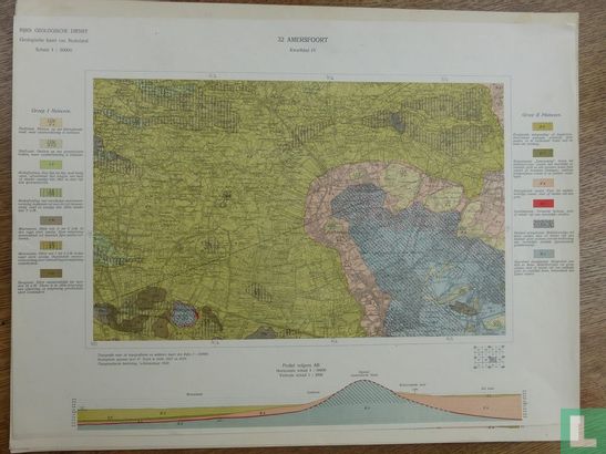 Geologische kaart van Nederland 1:50.000. Blad 32 Amersfoort Kwartblad IV