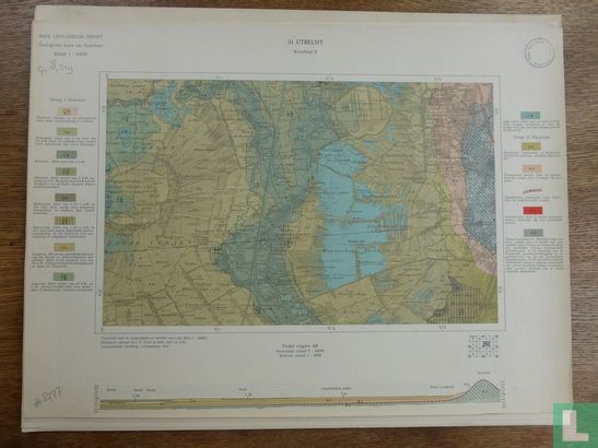 Geologische kaart van Nederland 1:50.000. Blad 31 Utrecht Kwartblad II