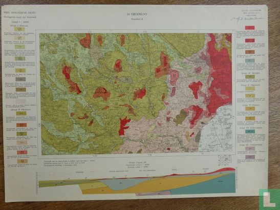 Geologische kaart van Nederland 1:50.000. Blad 34 Groenlo Kwartblad II