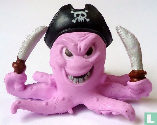 Octopus als piraat - Afbeelding 1