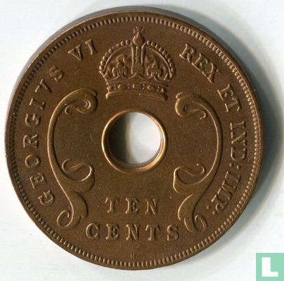 Afrique de l'Est 10 cents 1939 (H) - Image 2