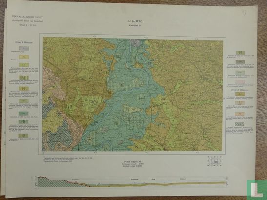 Geologische kaart van Nederland 1:50.000. Blad 33 Zutphen Kwartblad IV