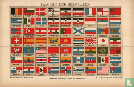 Vlaggen zeestaten flaggen seestaten  