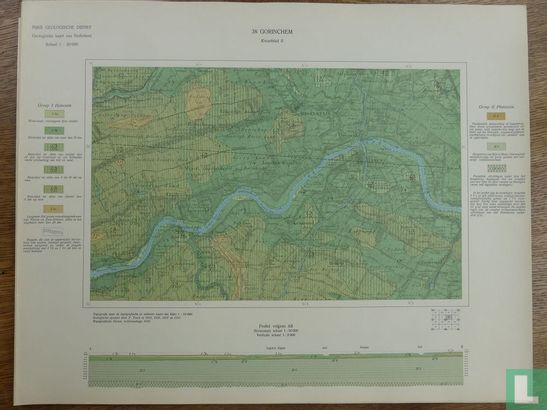 Geologische kaart van Nederland 1:50.000. Blad 38 Gorinchem Kwartblad II