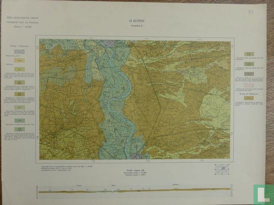Geologische kaart van Nederland 1:50.000. Blad 33 Zutphen Kwartblad II