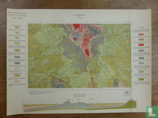Geologische kaart van Nederland 1:50.000. Blad 34 Groenlo Kwartblad I
