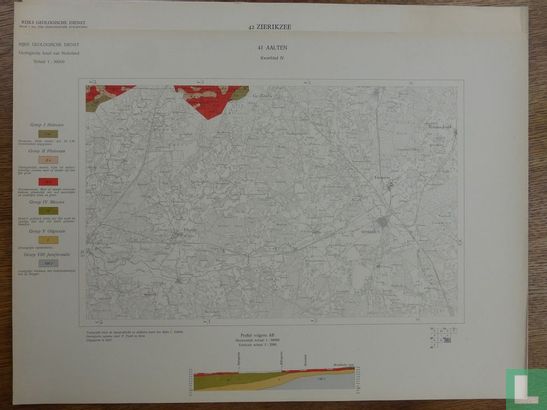 Geologische kaart van Nederland 1:50.000. Blad 41 Aalten, Kwartblad IV