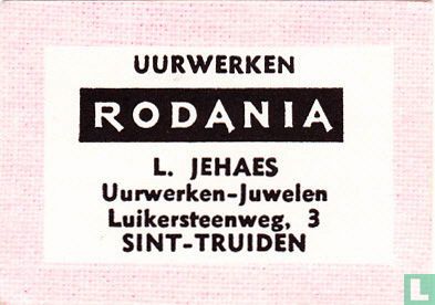 Uurwerken Rodania L. Jehaes