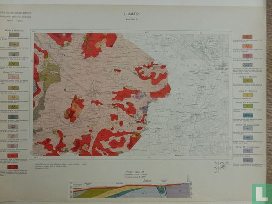 Geologische kaart van Nederland 1:50.000. Blad 41 Aalten, Kwartblad II