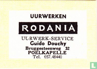 Uurwerken Rodania Guido Douchy