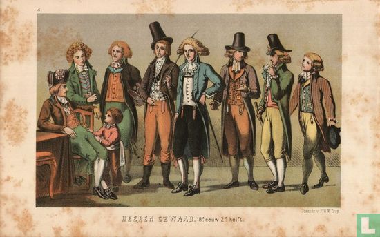 herengewaad 18e eeuw clothes men 18e century 