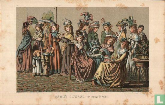 damesgewaad 18e eeuw clothes women 18e century 