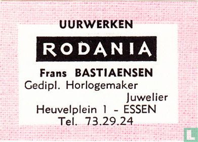 Uurwerken Rodania Frans Bastiaensen