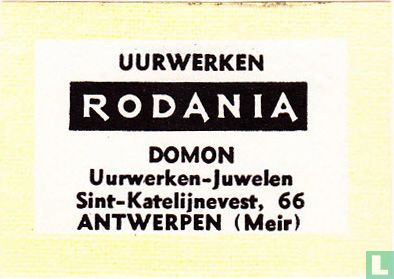 Uurwerken Rodania Domon