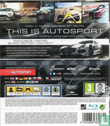 Grid Autosport Limited Black Edition - Afbeelding 2