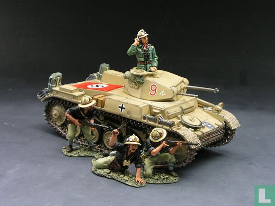 Panzer II Tank Set without Italian figures