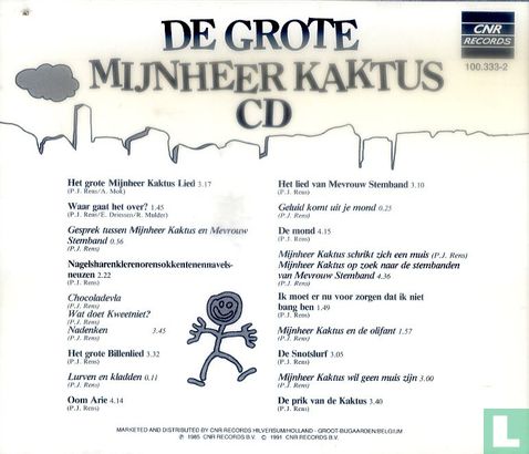 De Grote Mijnheer Kaktus CD - Image 2